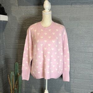 Vince Camuto Heart Sweater